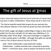 The Gift Of Jesus At Christmas